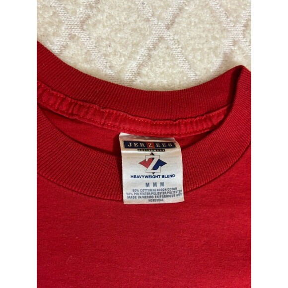 Vintage Phillies Mike Murray #14 State Farm 2 Sided Tee Red Men’s Size M - Picture 10 of 12